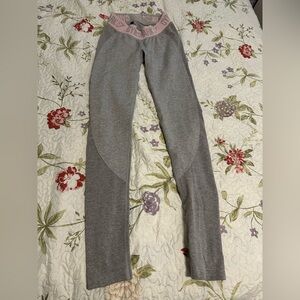 Gymshark gray with pink Leggings